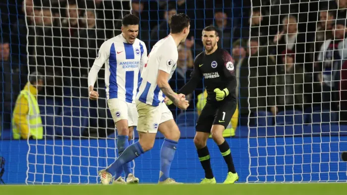 Framed Print : Brighton and Hove Albion vs. Crystal Palace: A Premier League Showdown at American Express Community Stadium (December 4, 2018) Framed Print : Brighton and Hove Albion vs. Crystal Palace: A Premier League Showdown at American Express Community Stadium (December 4, 2018)