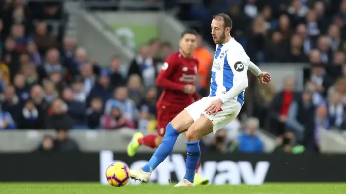 Framed Print : Brighton and Hove Albion vs. Liverpool: Premier League Showdown at American Express Community Stadium (January 9, 2019)