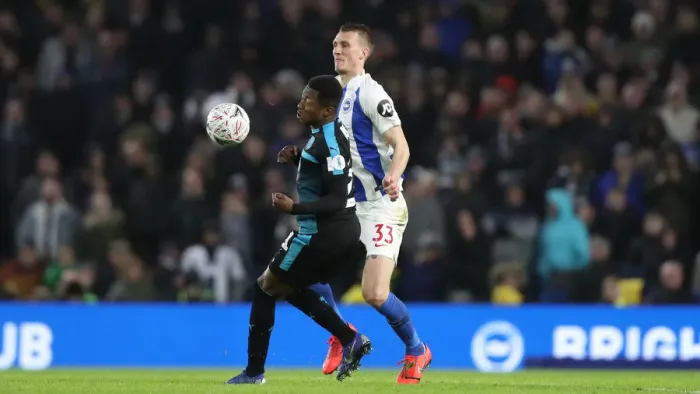 Framed Print : Brighton & Hove Albion vs. West Bromwich Albion: Emirates FA Cup Clash at American Express Community Stadium (January 26, 2019) Framed Print : Brighton & Hove Albion vs. West Bromwich Albion: Emirates FA Cup Clash at American Express Community Stadium (January 26, 2019)