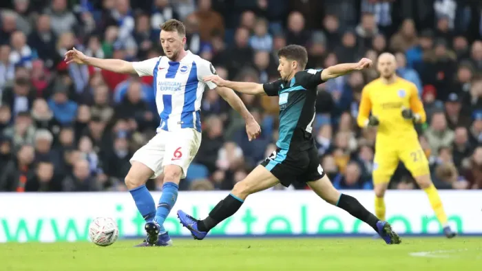Framed Print : Brighton & Hove Albion vs. West Bromwich Albion: Emirates FA Cup Clash at American Express Community Stadium (January 26, 2019) Framed Print : Brighton & Hove Albion vs. West Bromwich Albion: Emirates FA Cup Clash at American Express Community Stadium (January 26, 2019)