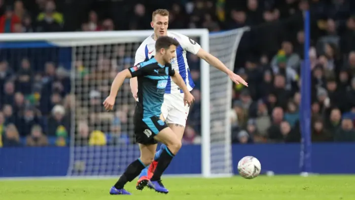 Framed Print : Brighton & Hove Albion vs. West Bromwich Albion: Emirates FA Cup Clash at American Express Community Stadium (January 26, 2019)