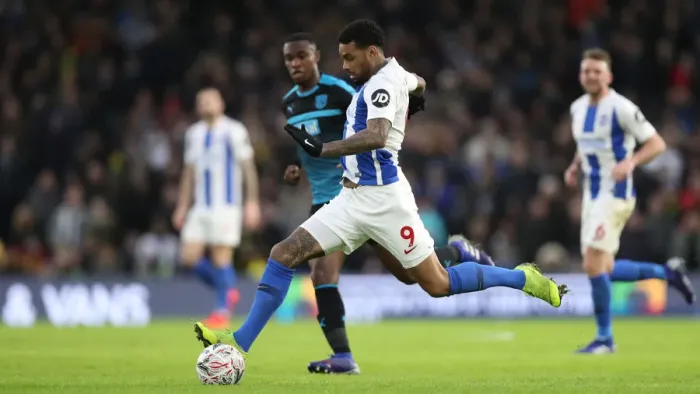 Framed Print : Brighton & Hove Albion vs. West Bromwich Albion: Emirates FA Cup Clash at American Express Community Stadium (January 26, 2019) Framed Print : Brighton & Hove Albion vs. West Bromwich Albion: Emirates FA Cup Clash at American Express Community Stadium (January 26, 2019)