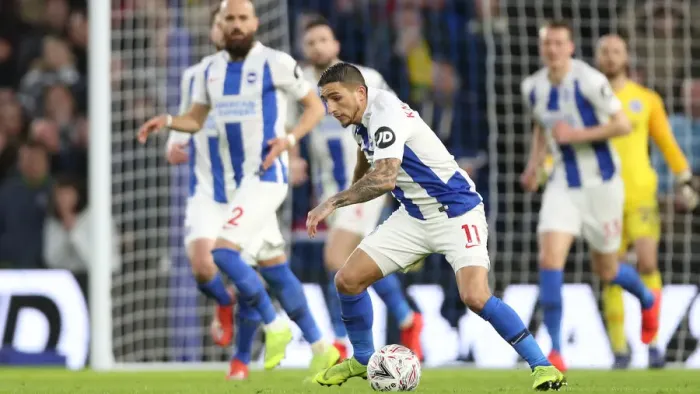 Framed Print : Brighton & Hove Albion vs. West Bromwich Albion: Emirates FA Cup Clash at American Express Community Stadium (January 26, 2019) Framed Print : Brighton & Hove Albion vs. West Bromwich Albion: Emirates FA Cup Clash at American Express Community Stadium (January 26, 2019)