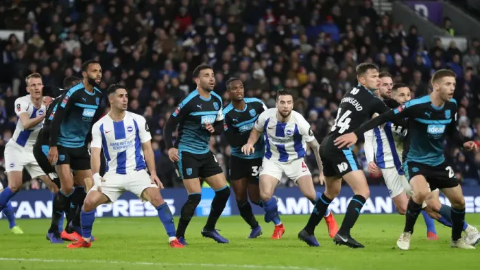 Framed Print : Brighton & Hove Albion vs. West Bromwich Albion: Emirates FA Cup Clash at American Express Community Stadium (January 26, 2019) Framed Print : Brighton & Hove Albion vs. West Bromwich Albion: Emirates FA Cup Clash at American Express Community Stadium (January 26, 2019)