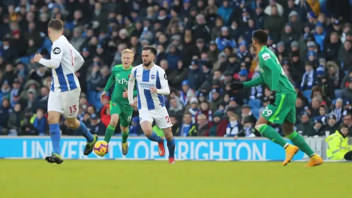 Framed Print : Brighton and Hove Albion vs. Watford: Premier League Showdown at American Express Community Stadium (02FEB19) Framed Print : Brighton and Hove Albion vs. Watford: Premier League Showdown at American Express Community Stadium (02FEB19)