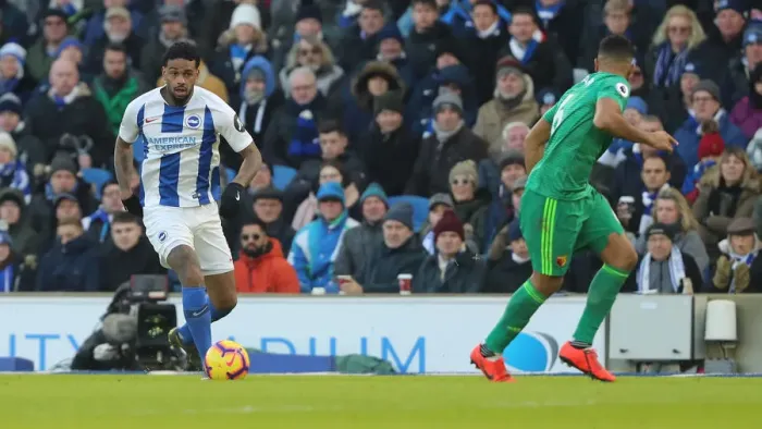 Framed Print : Brighton and Hove Albion vs. Watford: Premier League Showdown at American Express Community Stadium (February 2, 2019) Framed Print : Brighton and Hove Albion vs. Watford: Premier League Showdown at American Express Community Stadium (February 2, 2019)
