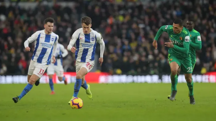Framed Print : Brighton and Hove Albion vs. Watford: Premier League Showdown at American Express Community Stadium (02FEB19) Framed Print : Brighton and Hove Albion vs. Watford: Premier League Showdown at American Express Community Stadium (02FEB19)
