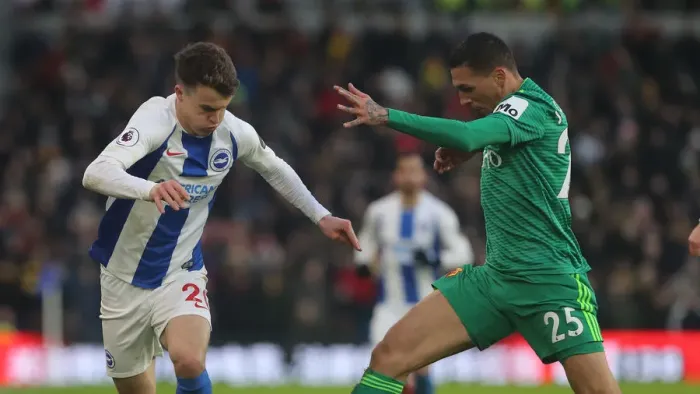 Framed Print : Brighton and Hove Albion vs. Watford: Premier League Showdown at American Express Community Stadium (02FEB19) Framed Print : Brighton and Hove Albion vs. Watford: Premier League Showdown at American Express Community Stadium (02FEB19)