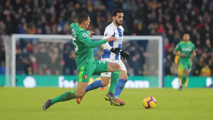 Framed Print : Brighton and Hove Albion vs. Watford: Premier League Showdown at American Express Community Stadium (02FEB19) Framed Print : Brighton and Hove Albion vs. Watford: Premier League Showdown at American Express Community Stadium (02FEB19)