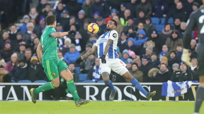 Framed Print : Brighton and Hove Albion vs. Watford: Premier League Showdown at American Express Community Stadium (02FEB19) Framed Print : Brighton and Hove Albion vs. Watford: Premier League Showdown at American Express Community Stadium (02FEB19)