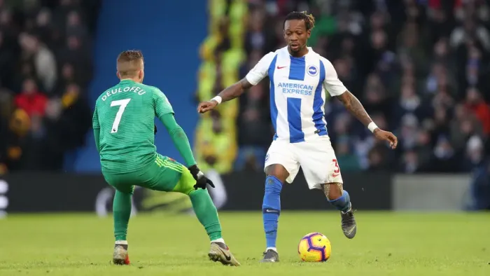Framed Print : Brighton and Hove Albion vs. Watford: Premier League Showdown at American Express Community Stadium (February 2, 2019) Framed Print : Brighton and Hove Albion vs. Watford: Premier League Showdown at American Express Community Stadium (February 2, 2019)