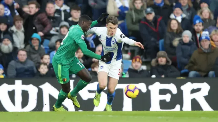 Framed Print : Brighton and Hove Albion vs. Watford: Premier League Showdown at American Express Community Stadium (02FEB19) Framed Print : Brighton and Hove Albion vs. Watford: Premier League Showdown at American Express Community Stadium (02FEB19)