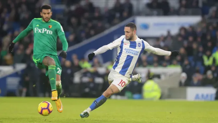Framed Print : Brighton and Hove Albion vs. Watford: Premier League Showdown at American Express Community Stadium (02FEB19) Framed Print : Brighton and Hove Albion vs. Watford: Premier League Showdown at American Express Community Stadium (02FEB19)