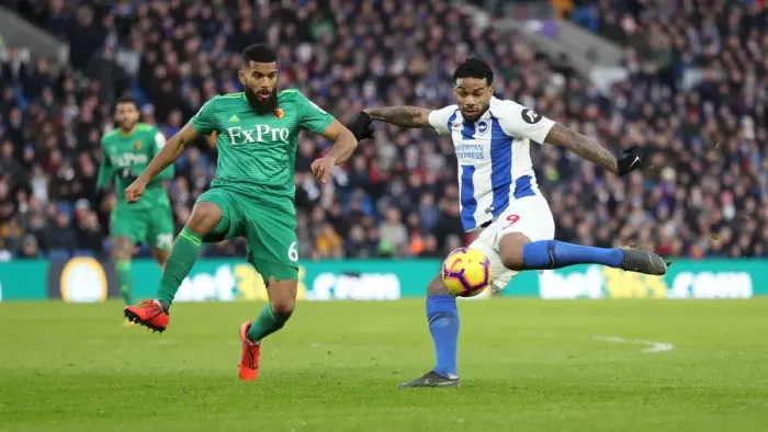 Framed Print : Brighton and Hove Albion vs. Watford: Premier League Showdown at American Express Community Stadium (02FEB19) Framed Print : Brighton and Hove Albion vs. Watford: Premier League Showdown at American Express Community Stadium (02FEB19)