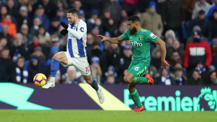 Framed Print : Brighton and Hove Albion vs. Watford: Premier League Showdown at American Express Community Stadium (02FEB19) Framed Print : Brighton and Hove Albion vs. Watford: Premier League Showdown at American Express Community Stadium (02FEB19)