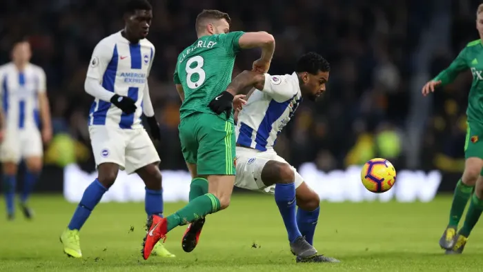 Framed Print : Brighton and Hove Albion vs. Watford: Premier League Showdown at American Express Community Stadium (02FEB19) Framed Print : Brighton and Hove Albion vs. Watford: Premier League Showdown at American Express Community Stadium (02FEB19)