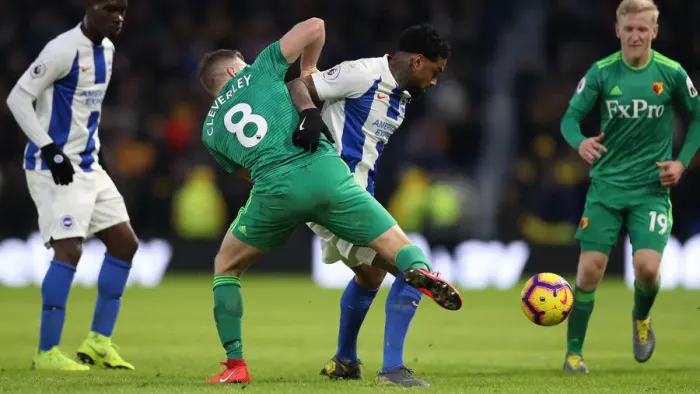 Framed Print : Brighton and Hove Albion vs. Watford: Premier League Showdown at American Express Community Stadium (02FEB19) Framed Print : Brighton and Hove Albion vs. Watford: Premier League Showdown at American Express Community Stadium (02FEB19)