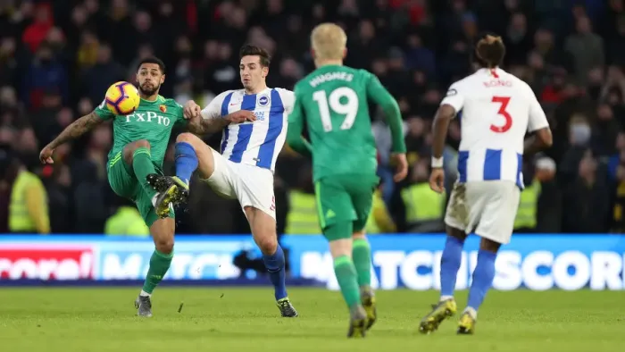 Framed Print : Brighton and Hove Albion vs. Watford: Premier League Showdown at American Express Community Stadium (02FEB19) Framed Print : Brighton and Hove Albion vs. Watford: Premier League Showdown at American Express Community Stadium (02FEB19)