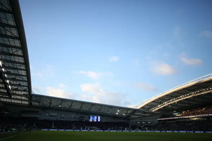 Framed Print : Brighton and Hove Albion vs. Watford: Premier League Showdown at American Express Community Stadium (February 2, 2019) Framed Print : Brighton and Hove Albion vs. Watford: Premier League Showdown at American Express Community Stadium (February 2, 2019)