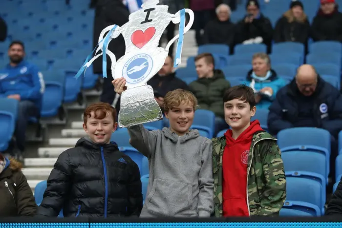 Framed Print : Brighton and Hove Albion vs. Derby County: Emirates FA Cup Showdown at American Express Community Stadium (February 16, 2019) Framed Print : Brighton and Hove Albion vs. Derby County: Emirates FA Cup Showdown at American Express Community Stadium (February 16, 2019)