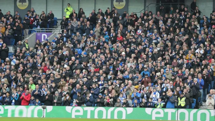 Framed Print : Brighton and Hove Albion vs. Derby County: Emirates FA Cup Showdown at American Express Community Stadium (16FEB19)