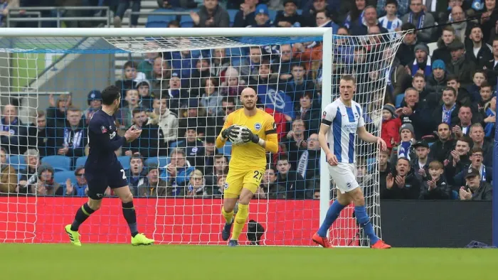 Framed Print : Brighton and Hove Albion vs. Derby County: FA Cup Fifth Round Clash at American Express Community Stadium (16th February 2019) Framed Print : Brighton and Hove Albion vs. Derby County: FA Cup Fifth Round Clash at American Express Community Stadium (16th February 2019)