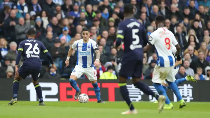 Framed Print : Brighton and Hove Albion vs. Derby County: Emirates FA Cup Showdown at the American Express Community Stadium (16FEB19) Framed Print : Brighton and Hove Albion vs. Derby County: Emirates FA Cup Showdown at the American Express Community Stadium (16FEB19)