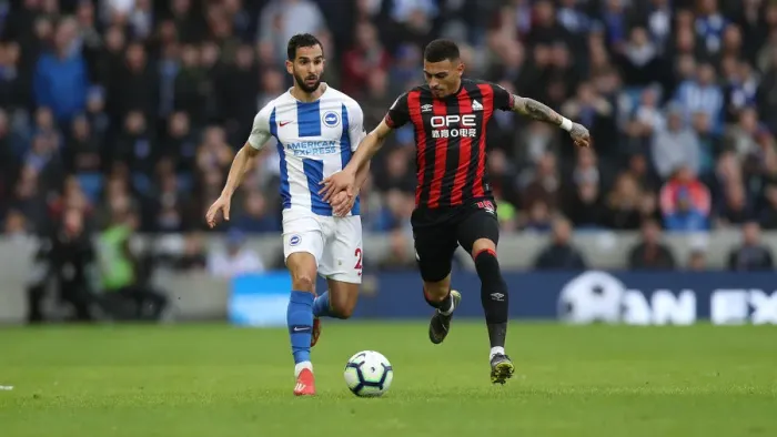 Framed Print : Brighton and Hove Albion vs. Huddersfield Town: Premier League Showdown at American Express Community Stadium (02MAR19) Framed Print : Brighton and Hove Albion vs. Huddersfield Town: Premier League Showdown at American Express Community Stadium (02MAR19)