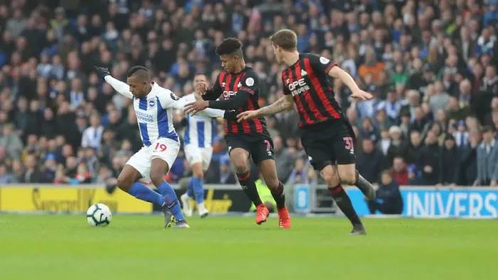 Framed Print : Brighton and Hove Albion vs. Huddersfield Town: Premier League Battle at American Express Community Stadium (02MAR19) Framed Print : Brighton and Hove Albion vs. Huddersfield Town: Premier League Battle at American Express Community Stadium (02MAR19)