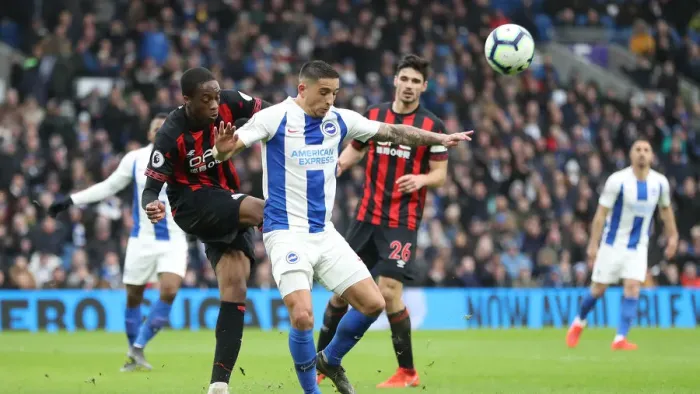 Framed Print : Brighton and Hove Albion vs. Huddersfield Town: Premier League Showdown at American Express Community Stadium (02MAR19)