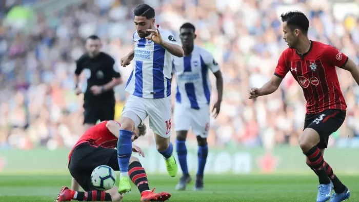 Framed Print : Brighton and Hove Albion vs. Southampton: Premier League Showdown at American Express Community Stadium (30MAR19) Framed Print : Brighton and Hove Albion vs. Southampton: Premier League Showdown at American Express Community Stadium (30MAR19)