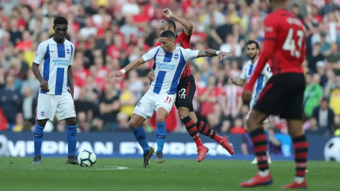 Framed Print : Brighton and Hove Albion vs. Southampton: Premier League Showdown at American Express Community Stadium (30MAR19) Framed Print : Brighton and Hove Albion vs. Southampton: Premier League Showdown at American Express Community Stadium (30MAR19)