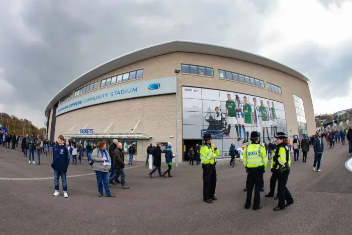 Framed Print : Brighton and Hove Albion vs. Bournemouth: Premier League Battle at American Express Community Stadium (13APR19) Framed Print : Brighton and Hove Albion vs. Bournemouth: Premier League Battle at American Express Community Stadium (13APR19)