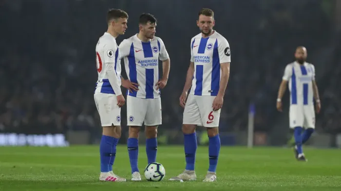 Framed Print : Brighton and Hove Albion vs. Cardiff City: Premier League Battle at American Express Community Stadium (16th April 2019) Framed Print : Brighton and Hove Albion vs. Cardiff City: Premier League Battle at American Express Community Stadium (16th April 2019)