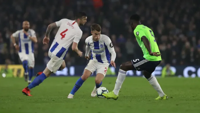 Framed Print : Brighton and Hove Albion vs. Cardiff City: Premier League Battle at American Express Community Stadium (16th April 2019) Framed Print : Brighton and Hove Albion vs. Cardiff City: Premier League Battle at American Express Community Stadium (16th April 2019)