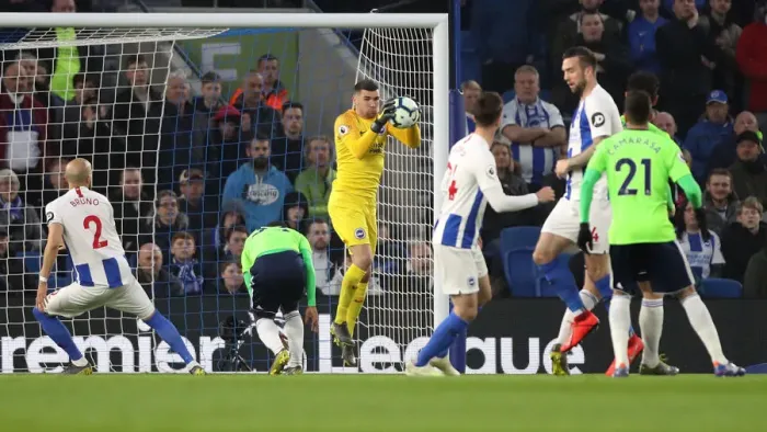 Framed Print : Brighton and Hove Albion vs. Cardiff City: Premier League Battle at American Express Community Stadium (16th April 2019) Framed Print : Brighton and Hove Albion vs. Cardiff City: Premier League Battle at American Express Community Stadium (16th April 2019)