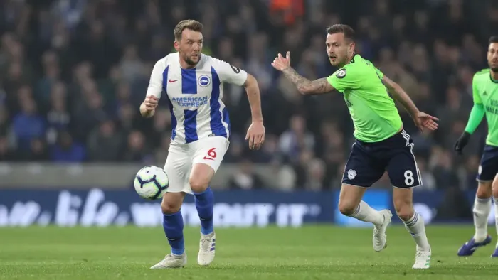 Framed Print : Brighton and Hove Albion vs. Cardiff City: Premier League Battle at American Express Community Stadium (16th April 2019) Framed Print : Brighton and Hove Albion vs. Cardiff City: Premier League Battle at American Express Community Stadium (16th April 2019)