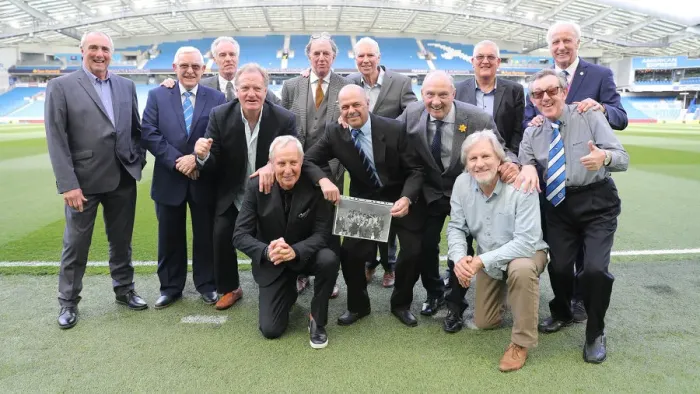 Framed Print : Brighton and Hove Albion vs. Newcastle United: A Premier League Battle at American Express Community Stadium (27APR19) Framed Print : Brighton and Hove Albion vs. Newcastle United: A Premier League Battle at American Express Community Stadium (27APR19)