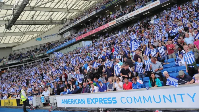 Framed Print : Brighton and Hove Albion vs. West Ham United: Premier League Battle at American Express Community Stadium (17th August 2019)