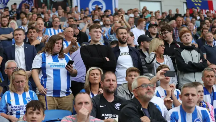 Framed Print : Brighton and Hove Albion vs. West Ham United: Premier League Showdown at American Express Community Stadium (17th August 2019)