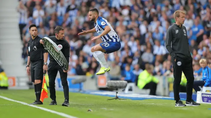 Framed Print : Brighton and Hove Albion vs. West Ham United: Premier League Showdown at American Express Community Stadium (17th August 2019) Framed Print : Brighton and Hove Albion vs. West Ham United: Premier League Showdown at American Express Community Stadium (17th August 2019)