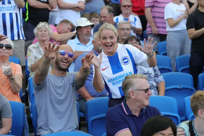 Framed Print : Brighton and Hove Albion vs. Southampton: Premier League Showdown at American Express Community Stadium (24AUG19)