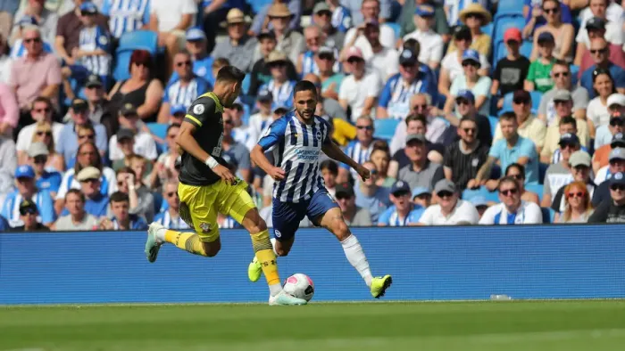 Framed Print : Brighton and Hove Albion vs. Southampton: Premier League Showdown at American Express Community Stadium (24Aug19) Framed Print : Brighton and Hove Albion vs. Southampton: Premier League Showdown at American Express Community Stadium (24Aug19)