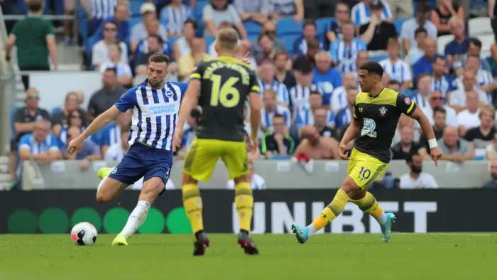 Framed Print : Brighton and Hove Albion vs. Southampton: Premier League Showdown at American Express Community Stadium (24Aug19) Framed Print : Brighton and Hove Albion vs. Southampton: Premier League Showdown at American Express Community Stadium (24Aug19)