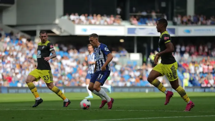Framed Print : Brighton and Hove Albion vs. Southampton: Premier League Showdown at American Express Community Stadium (24Aug19) Framed Print : Brighton and Hove Albion vs. Southampton: Premier League Showdown at American Express Community Stadium (24Aug19)