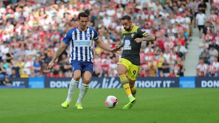 Framed Print : Brighton and Hove Albion vs. Southampton: Premier League Showdown at American Express Community Stadium (24AUG19)