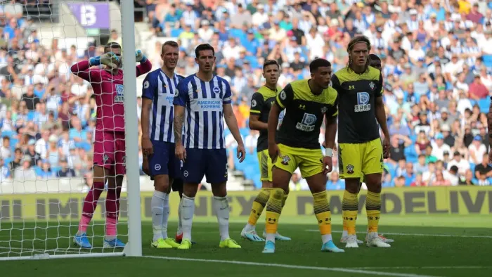 Framed Print : Brighton and Hove Albion vs. Southampton: Premier League Showdown at American Express Community Stadium (24Aug19) Framed Print : Brighton and Hove Albion vs. Southampton: Premier League Showdown at American Express Community Stadium (24Aug19)
