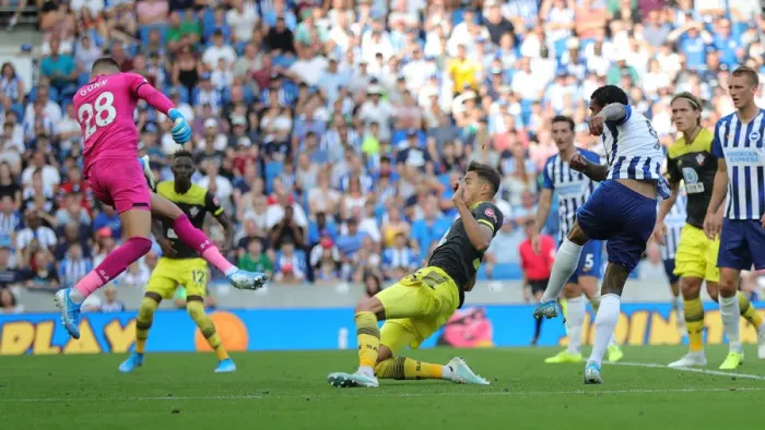 Framed Print : Brighton and Hove Albion vs. Southampton: Premier League Showdown at American Express Community Stadium (24Aug19) Framed Print : Brighton and Hove Albion vs. Southampton: Premier League Showdown at American Express Community Stadium (24Aug19)