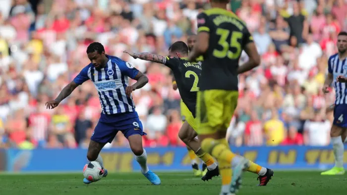 Framed Print : Brighton and Hove Albion vs. Southampton: Premier League Showdown at American Express Community Stadium (24Aug19) Framed Print : Brighton and Hove Albion vs. Southampton: Premier League Showdown at American Express Community Stadium (24Aug19)