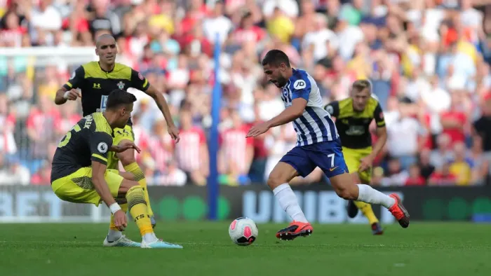 Framed Print : Brighton and Hove Albion vs. Southampton: Premier League Showdown at American Express Community Stadium (August 24, 2019) Framed Print : Brighton and Hove Albion vs. Southampton: Premier League Showdown at American Express Community Stadium (August 24, 2019)